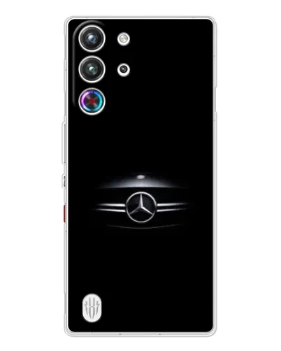 Чехол для ZTE Nubia RedMagic 10 Pro с картинкой «Mercedes — абстрактные линии»