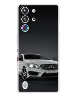 Чехол для ZTE Nubia RedMagic 10 Pro с картинкой «Mercedes AMG GT Silver»