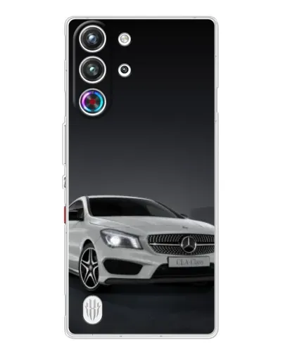 Чехол для ZTE Nubia RedMagic 10 Pro с картинкой «Mercedes AMG GT Silver»