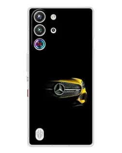 Чехол для ZTE Nubia RedMagic 10 Pro с картинкой «Mercedes — ретро стиль»