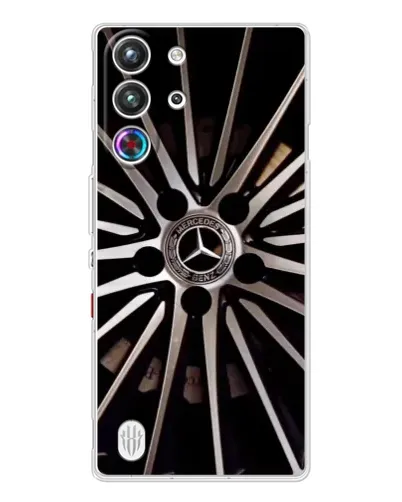 Чехол для ZTE Nubia RedMagic 10 Pro с картинкой «Диск Mercedes»