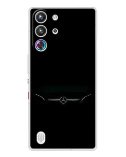 Чехол для ZTE Nubia RedMagic 10 Pro с картинкой «Mercedes Stealth Look»