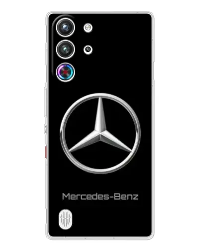 Чехол для ZTE Nubia RedMagic 10 Pro с картинкой «Mercedes Silver Logo»