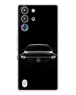 Чехол для ZTE Nubia RedMagic 10 Pro с картинкой «Mercedes Vision — концепт»
