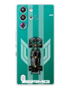 Чехол для ZTE Nubia RedMagic 10 Pro с картинкой «Mercedes AMG Petronas»