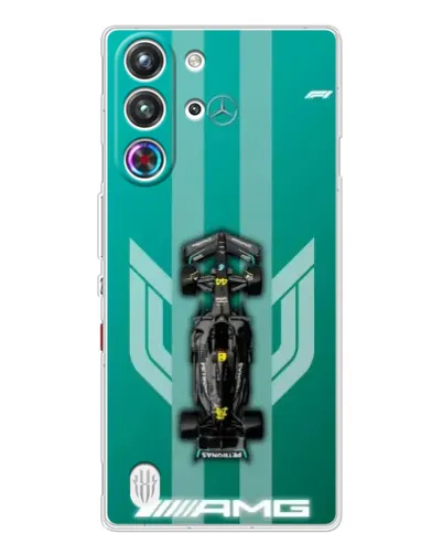 Чехол для ZTE Nubia RedMagic 10 Pro с картинкой «Mercedes AMG Petronas»