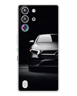 Чехол для ZTE Nubia RedMagic 10 Pro с картинкой «Свет фар Mercedes»