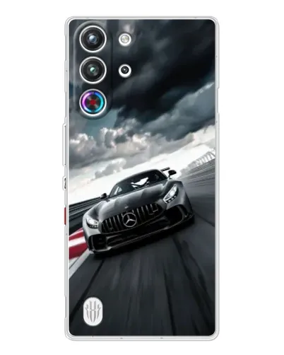 Чехол для ZTE Nubia RedMagic 10 Pro с картинкой «Гоночный Mercedes AMG»