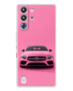 Чехол для ZTE Nubia RedMagic 10 Pro с картинкой «Розовый Mercedes AMG» Чехол для ZTE Nubia RedMagic 10 Pro с картинкой «Розовый Mercedes AMG»