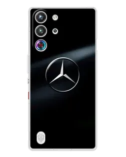 Чехол для ZTE Nubia RedMagic 10 Pro с картинкой «Mercedes на металле» Чехол для ZTE Nubia RedMagic 10 Pro с картинкой «Mercedes на металле»