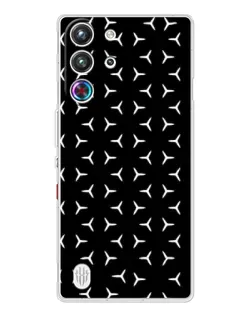 Чехол для ZTE Nubia RedMagic 10 Pro с картинкой «Mercedes паттерн звезд» Чехол для ZTE Nubia RedMagic 10 Pro с картинкой «Mercedes паттерн звезд»