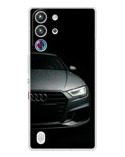 Чехол для ZTE Nubia RedMagic 10 Pro с картинкой «Audi — детализация кузова»