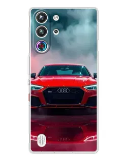 Чехол для ZTE Nubia RedMagic 10 Pro с картинкой «Audi RS — красный стиль»