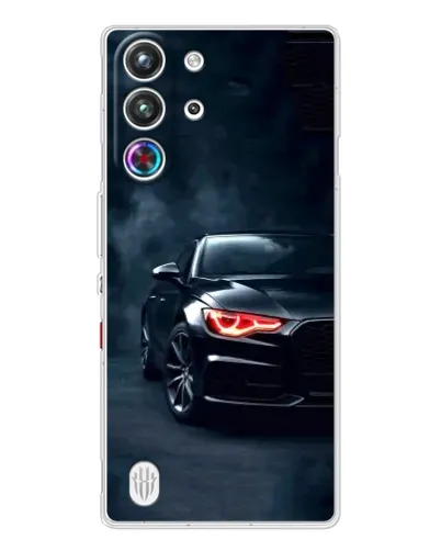Чехол для ZTE Nubia RedMagic 10 Pro с картинкой «Audi — хищный взгляд»