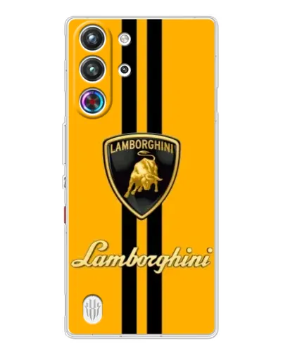 Чохол для ZTE Nubia RedMagic 10 Pro з картинкою «Lamborghini Stripe жовтий» Чохол для ZTE Nubia RedMagic 10 Pro з картинкою «Lamborghini Stripe жовтий»