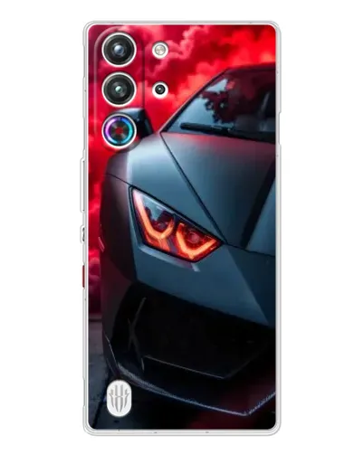 Чохол для ZTE Nubia RedMagic 10 Pro з картинкою «Lamborghini червоне сяйво» Чохол для ZTE Nubia RedMagic 10 Pro з картинкою «Lamborghini червоне сяйво»