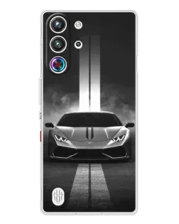 Чехол для ZTE Nubia RedMagic 10 Pro с картинкой «Lamborghini симметрия дорог» Чехол для ZTE Nubia RedMagic 10 Pro с картинкой «Lamborghini симметрия дорог»