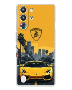 Чехол для ZTE Nubia RedMagic 10 Pro с картинкой «Желтый Lamborghini город» Чехол для ZTE Nubia RedMagic 10 Pro с картинкой «Желтый Lamborghini город»