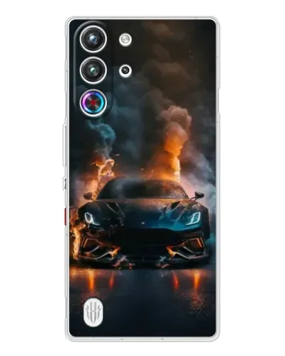 Чохол для ZTE Nubia RedMagic 10 Pro з картинкою «Lamborghini димна естетика» Чохол для ZTE Nubia RedMagic 10 Pro з картинкою «Lamborghini димна естетика»