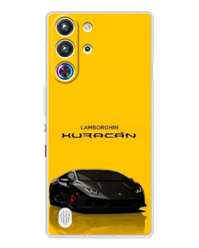 Чохол для ZTE Nubia RedMagic 10 Pro з картинкою «Lamborghini Huracan чорний» Чохол для ZTE Nubia RedMagic 10 Pro з картинкою «Lamborghini Huracan чорний»