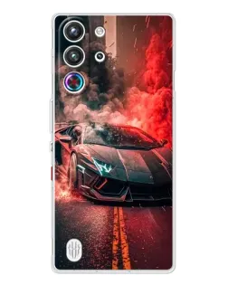 Чехол для ZTE Nubia RedMagic 10 Pro с картинкой «Lamborghini красный дым» Чехол для ZTE Nubia RedMagic 10 Pro с картинкой «Lamborghini красный дым»