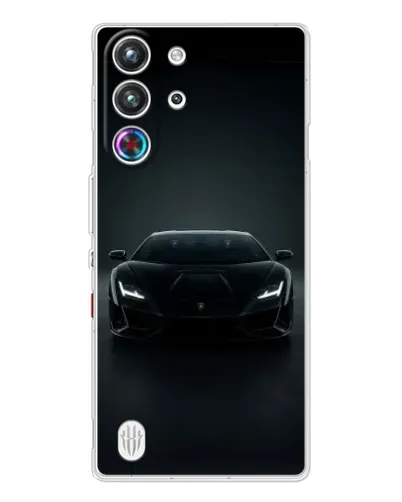 Чохол для ZTE Nubia RedMagic 10 Pro з картинкою «Чорний Lamborghini Aventador» Чохол для ZTE Nubia RedMagic 10 Pro з картинкою «Чорний Lamborghini Aventador»