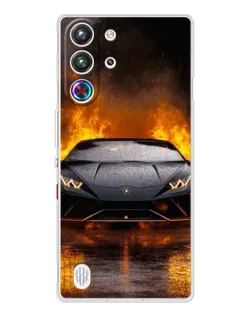 Чехол для ZTE Nubia RedMagic 10 Pro с картинкой «Lamborghini в огне» Чехол для ZTE Nubia RedMagic 10 Pro с картинкой «Lamborghini в огне»