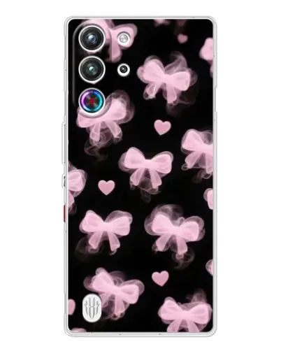 Чехол для ZTE Nubia RedMagic 10 Pro с картинкой «Геометрия банта»