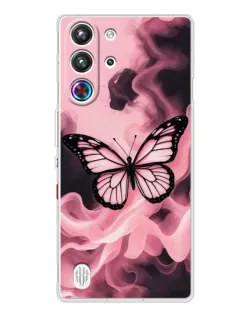 Чохол для ZTE Nubia RedMagic 10 Pro з картинкою «Метелик у диму» Чохол для ZTE Nubia RedMagic 10 Pro з картинкою «Метелик у диму»