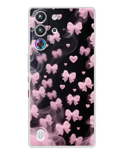 Чехол для ZTE Nubia RedMagic 10 Pro с картинкой «Неоновое кружево»