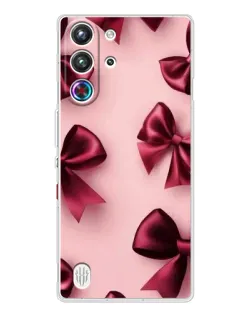 Чехол для ZTE Nubia RedMagic 10 Pro с картинкой «Бордовый атлас»