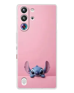 Чехол для ZTE Nubia RedMagic 10 Pro с картинкой «Stitch выглядывает»