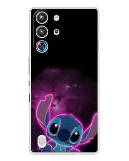 Чехол для ZTE Nubia RedMagic 10 Pro с картинкой «Неоновый Stitch»