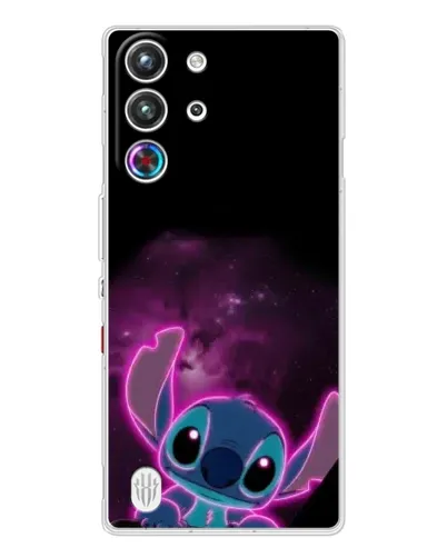 Чехол для ZTE Nubia RedMagic 10 Pro с картинкой «Неоновый Stitch»