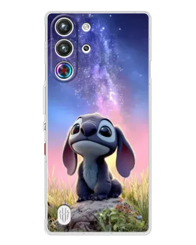 Чехол для ZTE Nubia RedMagic 10 Pro с картинкой «Стич на рассвете»