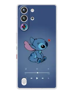 Чехол для ZTE Nubia RedMagic 10 Pro с картинкой «Музыкальный Stitch»