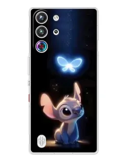 Чехол для ZTE Nubia RedMagic 10 Pro с картинкой «Сияющий Стич»