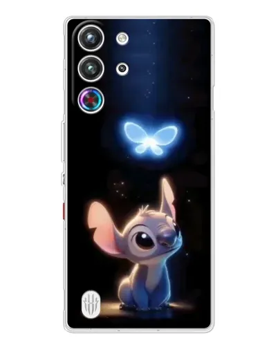 Чехол для ZTE Nubia RedMagic 10 Pro с картинкой «Сияющий Стич»