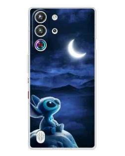 Чехол для ZTE Nubia RedMagic 10 Pro с картинкой «Лунная ночь Стича»