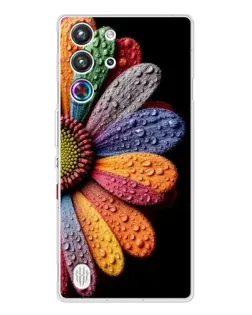Чехол для ZTE Nubia RedMagic 10 Pro с картинкой «Радужный цветок» Чехол для ZTE Nubia RedMagic 10 Pro с картинкой «Радужный цветок»