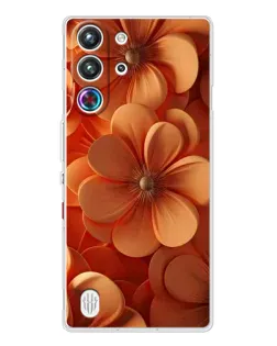 Чехол для ZTE Nubia RedMagic 10 Pro с картинкой «Оранжевый макро цветок» Чехол для ZTE Nubia RedMagic 10 Pro с картинкой «Оранжевый макро цветок»