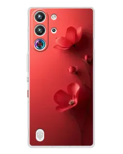 Чехол для ZTE Nubia RedMagic 10 Pro с картинкой «Маковые соцветия» Чехол для ZTE Nubia RedMagic 10 Pro с картинкой «Маковые соцветия»