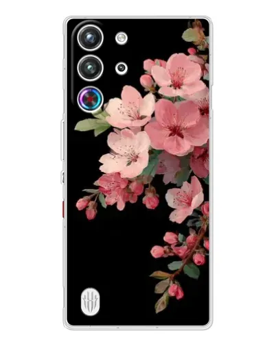 Чехол для ZTE Nubia RedMagic 10 Pro с картинкой «Розовая ветка сакуры» Чехол для ZTE Nubia RedMagic 10 Pro с картинкой «Розовая ветка сакуры»