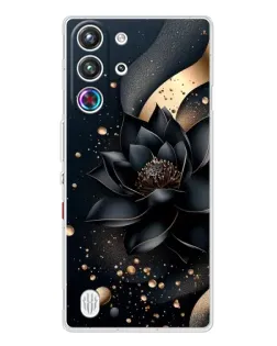 Чехол для ZTE Nubia RedMagic 10 Pro с картинкой «Черный лотос» Чехол для ZTE Nubia RedMagic 10 Pro с картинкой «Черный лотос»
