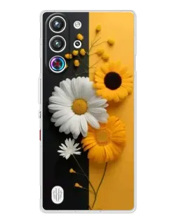 Чехол для ZTE Nubia RedMagic 10 Pro с картинкой «Подсолнух и ромашка» Чехол для ZTE Nubia RedMagic 10 Pro с картинкой «Подсолнух и ромашка»
