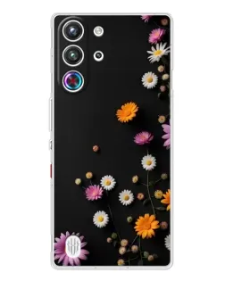 Чехол для ZTE Nubia RedMagic 10 Pro с картинкой «Цветочная композиция» Чехол для ZTE Nubia RedMagic 10 Pro с картинкой «Цветочная композиция»