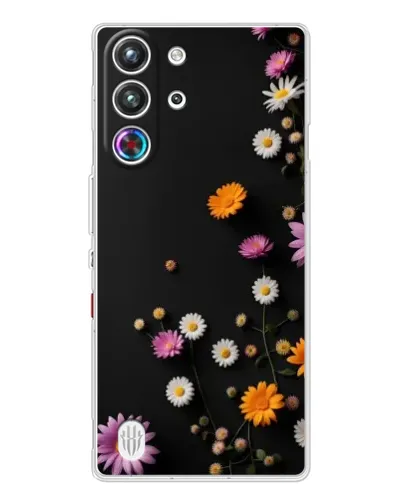 Чехол для ZTE Nubia RedMagic 10 Pro с картинкой «Цветочная композиция» Чехол для ZTE Nubia RedMagic 10 Pro с картинкой «Цветочная композиция»