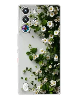 Чехол для ZTE Nubia RedMagic 10 Pro с картинкой «Ветка мелких белых цветов» Чехол для ZTE Nubia RedMagic 10 Pro с картинкой «Ветка мелких белых цветов»