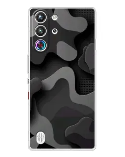 Чохол для ZTE Nubia RedMagic 10 Pro з картинкою «Темний абстрактний камуфляж» Чохол для ZTE Nubia RedMagic 10 Pro з картинкою «Темний абстрактний камуфляж»