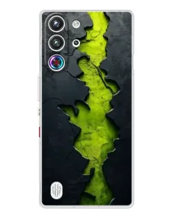 Чохол для ZTE Nubia RedMagic 10 Pro з картинкою «Салатовий розлом скелі» Чохол для ZTE Nubia RedMagic 10 Pro з картинкою «Салатовий розлом скелі»